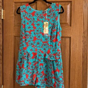 NWT Floral Romper